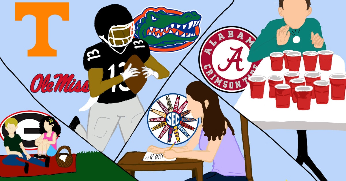 Mastering the Art of Partying and Studying: SEC Style