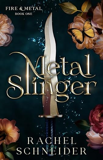An adventure-filled romantasy book