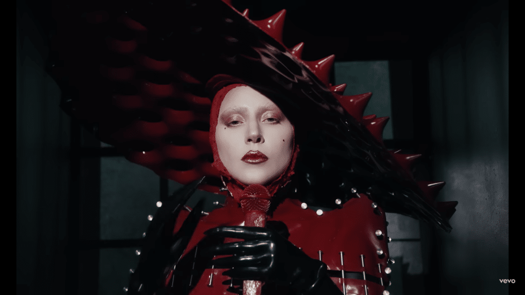 Lady Gaga in the 'Abracadabra' music video