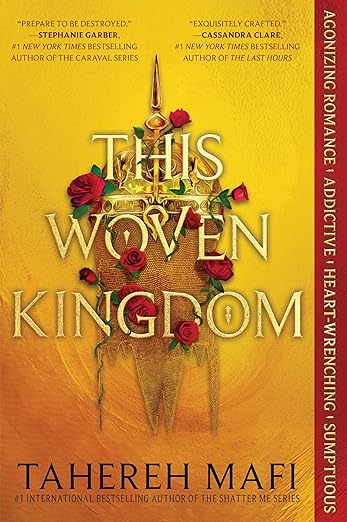 A romantasy book with a royal, forbidden romance