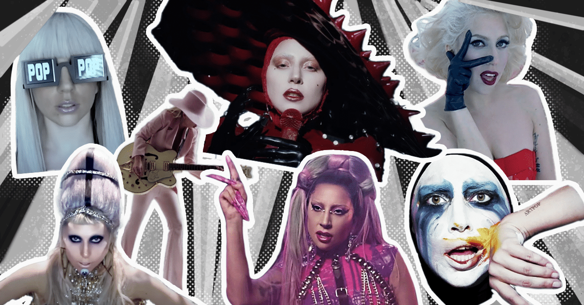 Lady Gaga collage