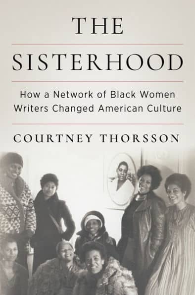 The book cover features an image of eight notable black female authors.