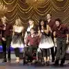 Glee Club members performing.