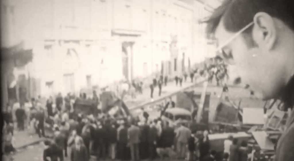 The French "May 68" protests. (Image: YouTube/@georgelmosseprogram)