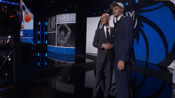 The NBA Draft at the Barclays Center.