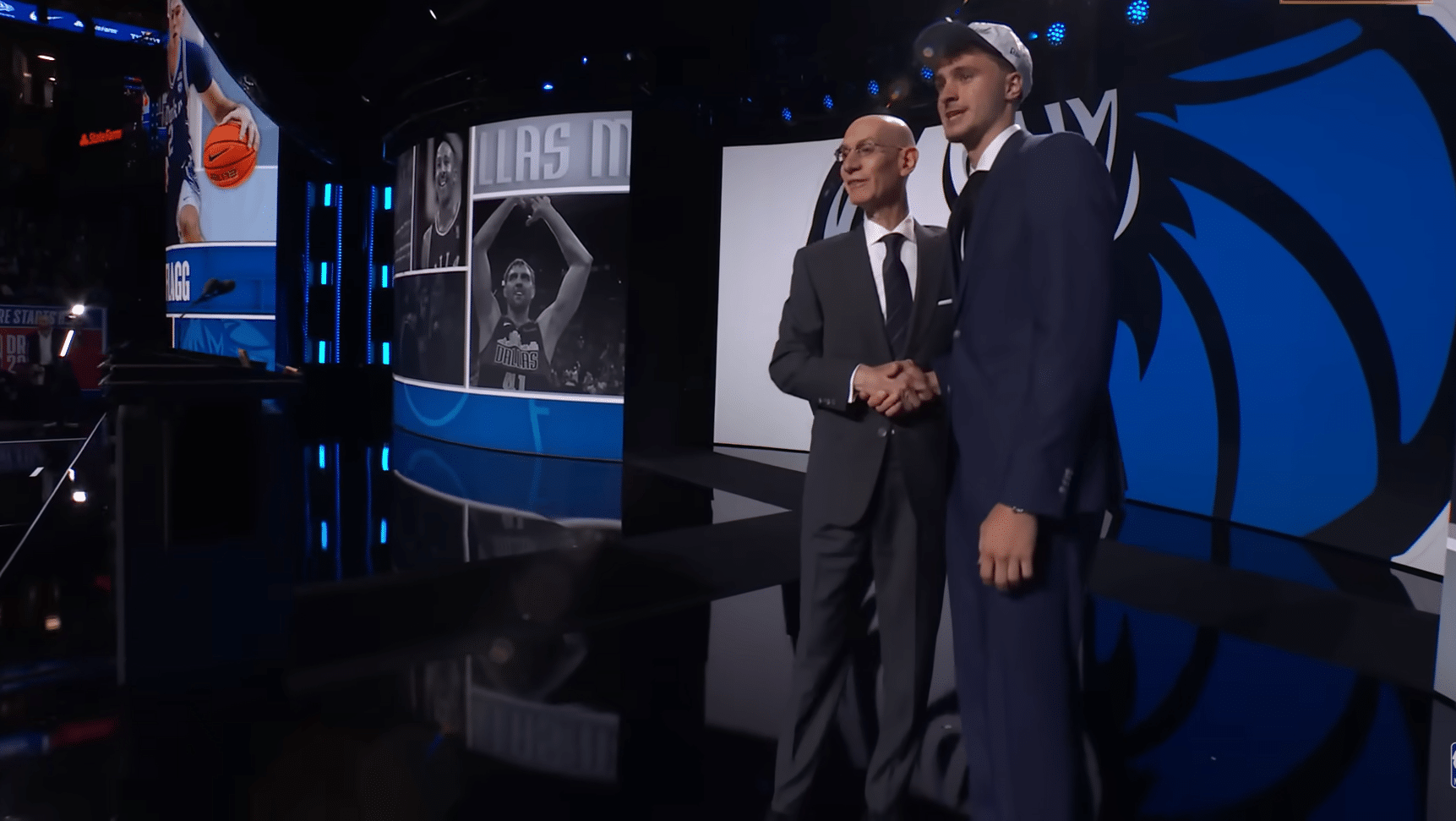 The NBA Draft at the Barclays Center.