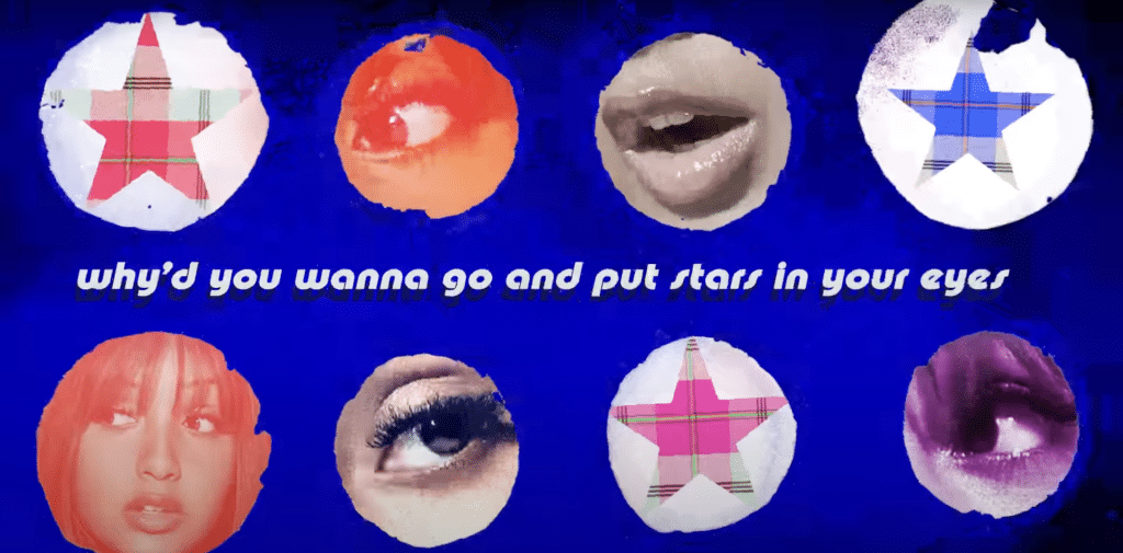 Lyrics to PinkPantheress's song "Stars" off of her new mixtape "Fancy That."
