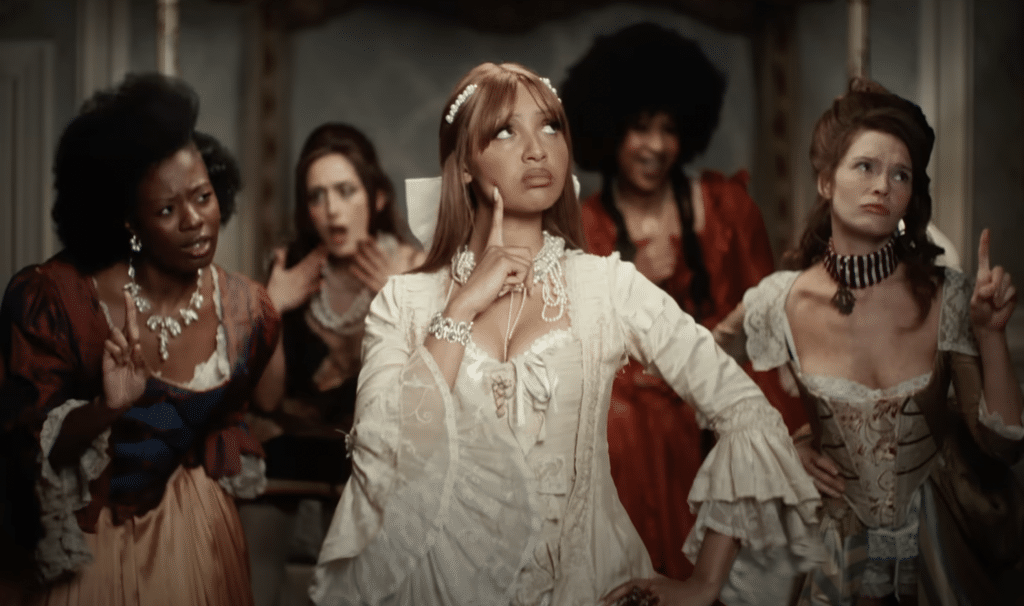 PinkPantheress in music video for her song Tonight, off of her new mixtape "Fancy That."