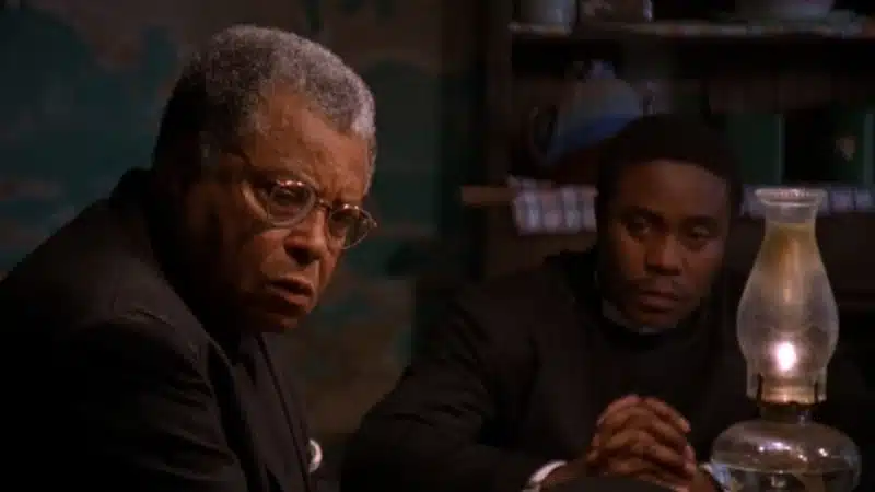 James Earl Jones in Cry, the Beloved Country. (Image: Miramax Films)