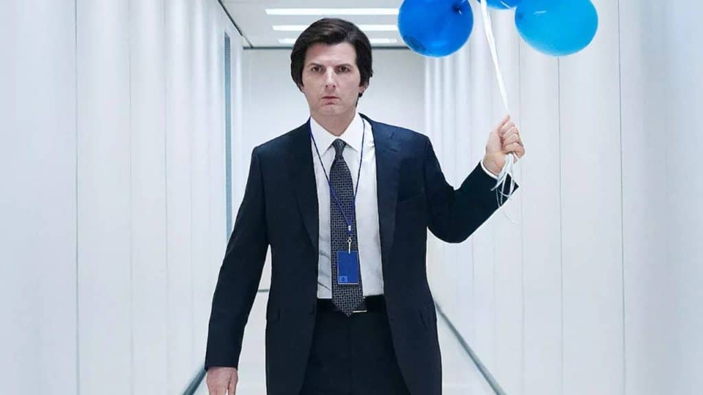 Severance, a standout show from recent years, continues to explore similar themes. (Image: Apple TV)