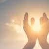 worship hands faith religion god science