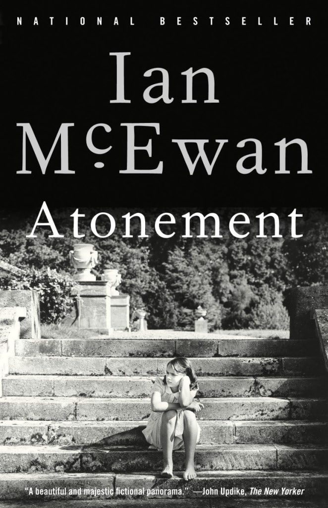 The cover of Atonement.