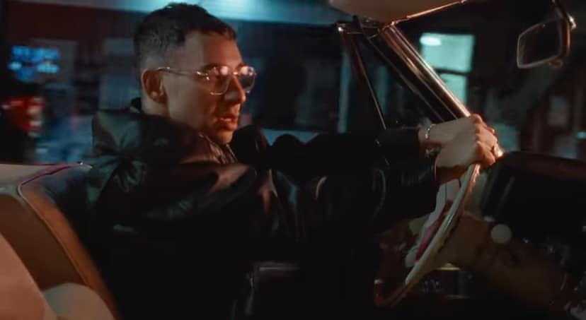 Jack Antonoff Driving a car