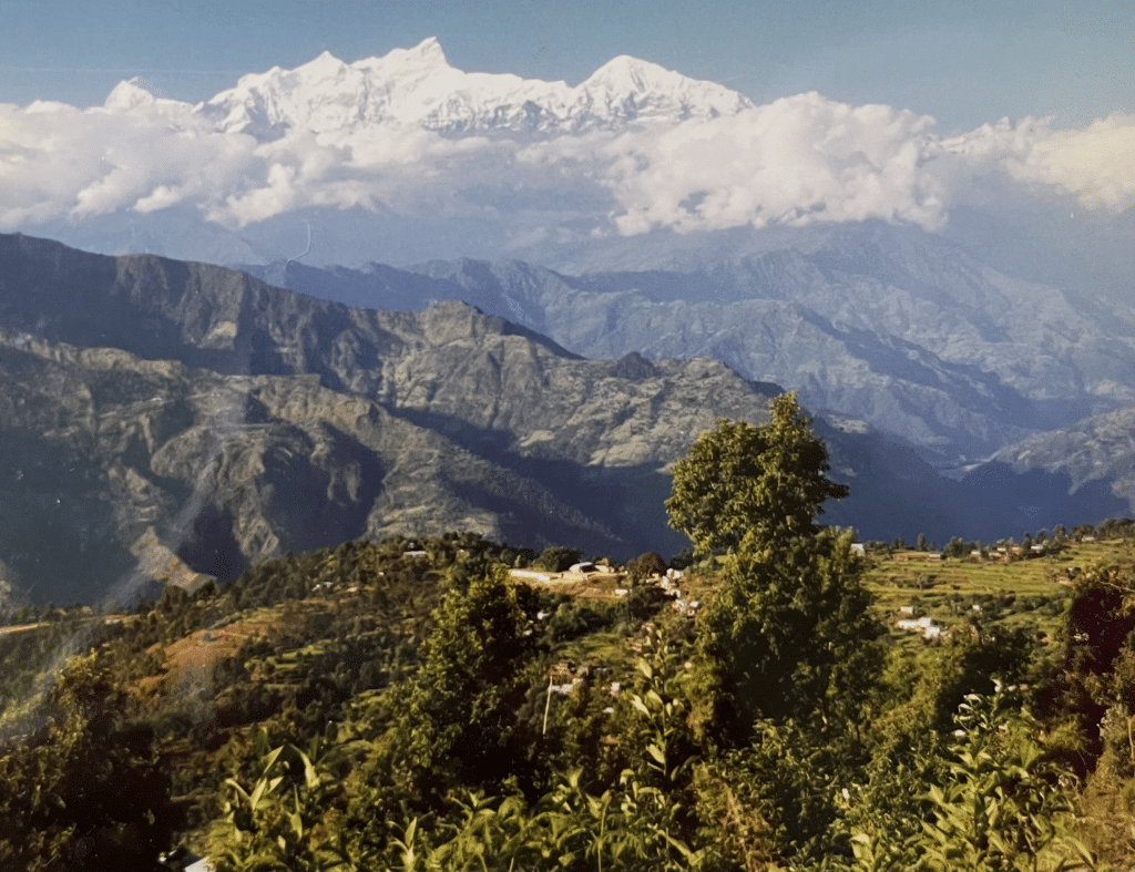 Picture of the Himalayan mountain range