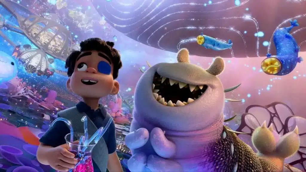 Elio's whimsical visuals can stir up the imagination of a young viewers with autism.