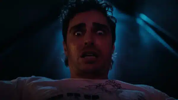 Dave Franco fears for his life. Credit: NEON