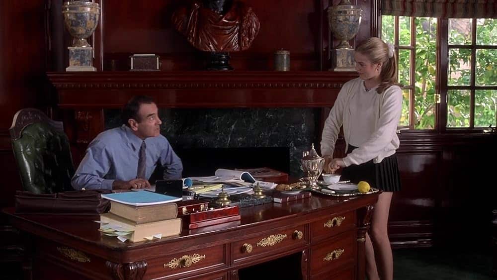 Cher and her dad in Clueless