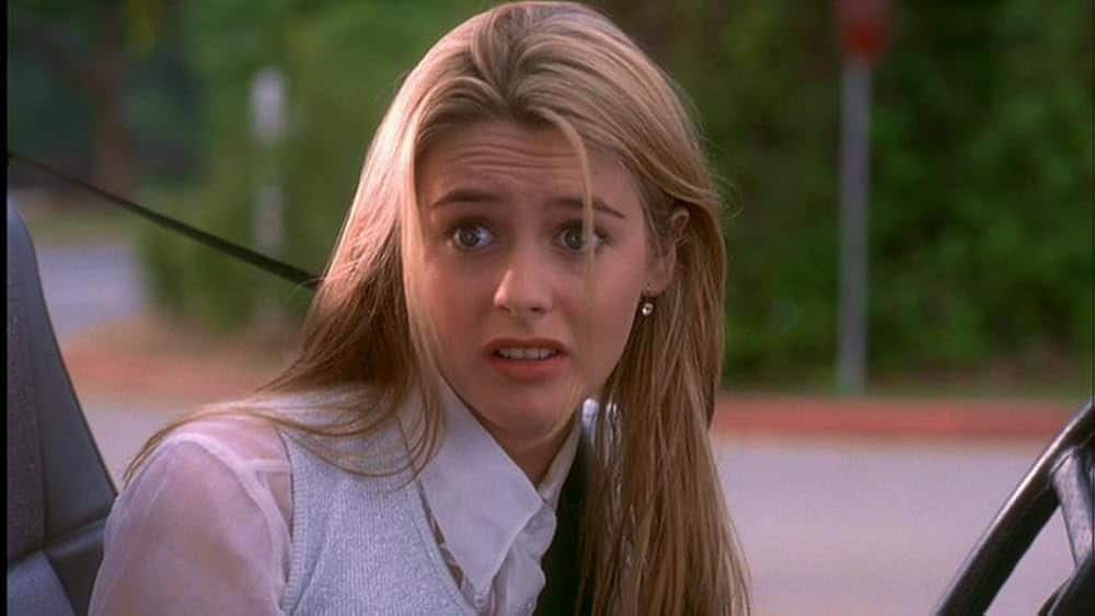 Cher after failing her driving test