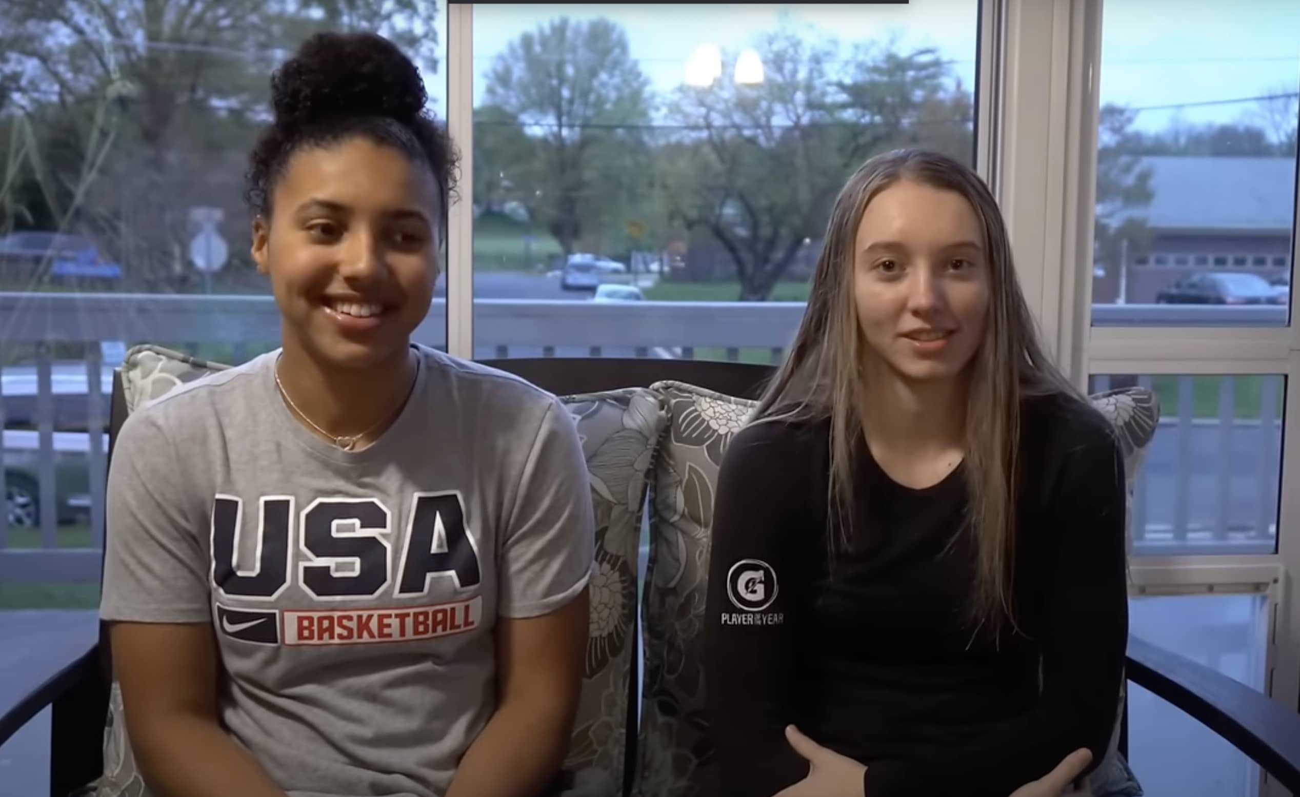 Azzi Fudd and Paige Bueckers