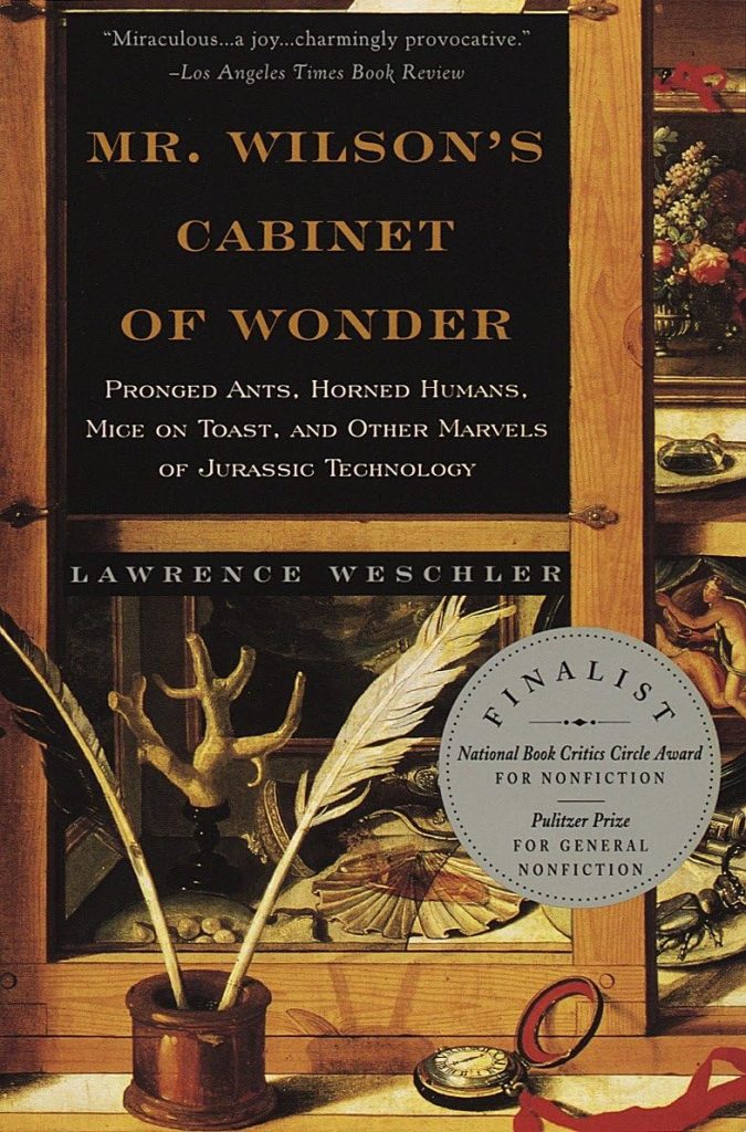The cover of Mr. Wilson's Cabinet of Wonder.