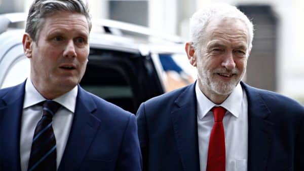 Jeremy Corbyn and Keir Starmer