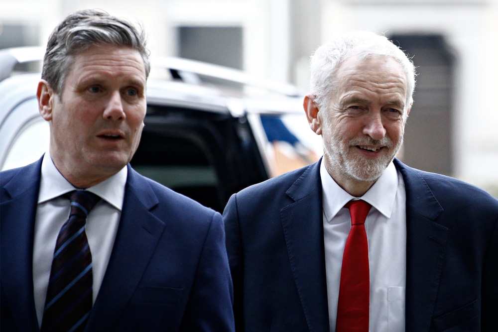 Jeremy Corbyn and Keir Starmer
