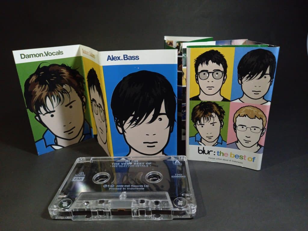 A photo of Blur's album cover.