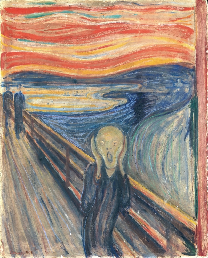 edvard munch, existential dread, education