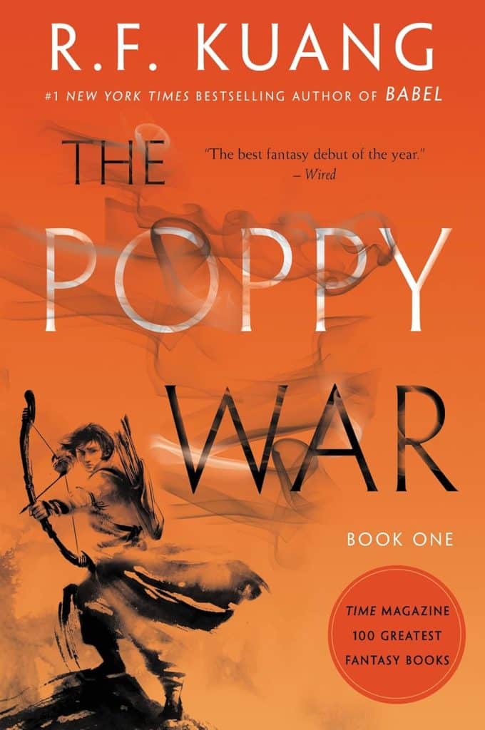 The cover of The Poppy War.