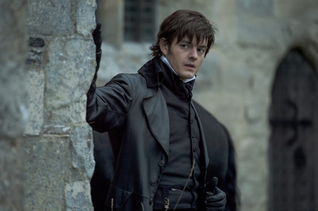 Sam Riley in another period piece Jane Austen adaptation, "Pride and Prejduice and Zombies".