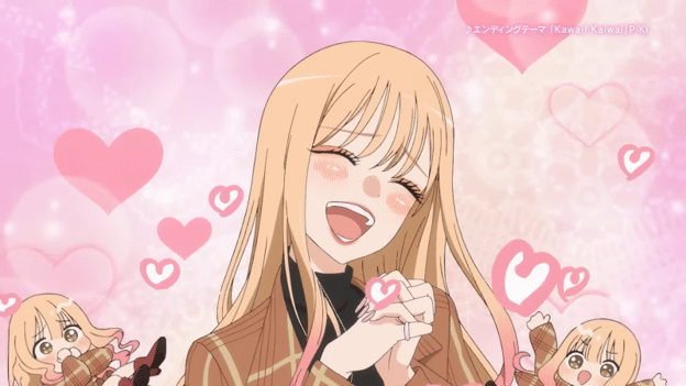 Main character Marin Kitagawa smiling