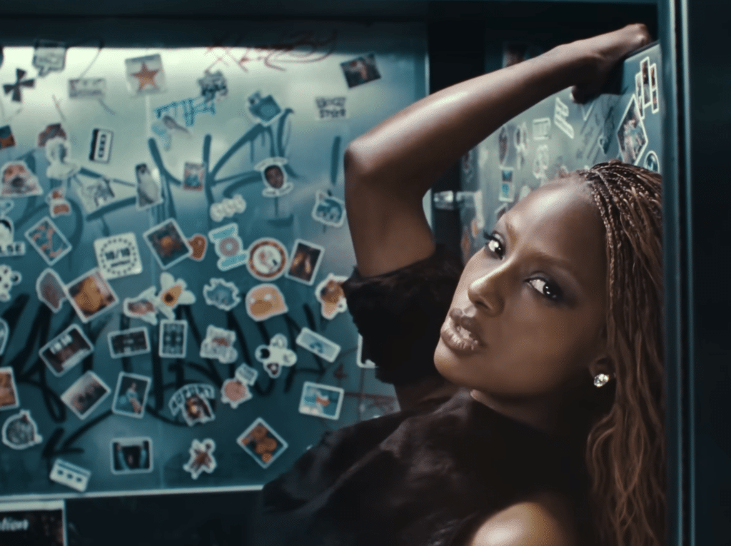 Summer Playlist song Justine Skye in the "Oh LaLa' music video. Image Credits: Justine Skye Youtube Channel