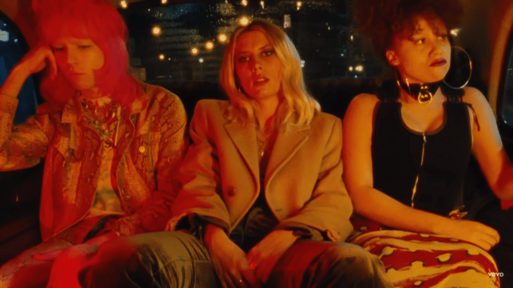 Ellie Rowsell in the 'Delicious Things' music video