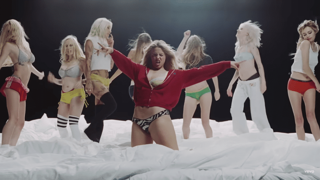 Renee Rapp in the 'Leave Me Alone' music video