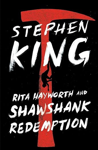 The dark horror cover of Stephen King's novella