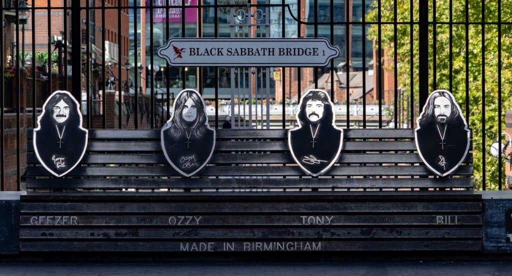 Black Sabbath Birmingham bridge Ozzy Osbourne