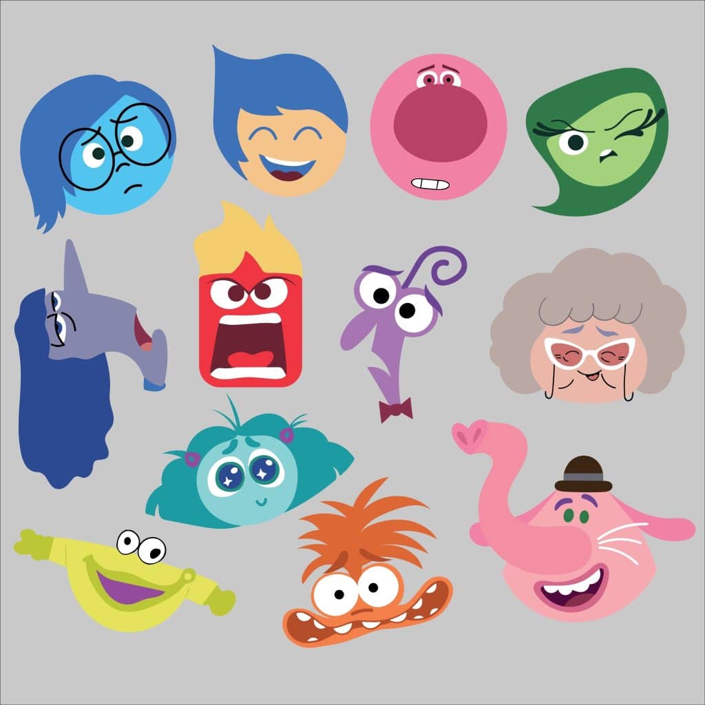 Inside Out character graphics