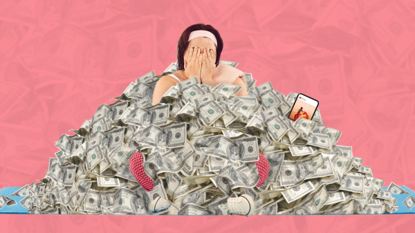 Show how money can take over wellness