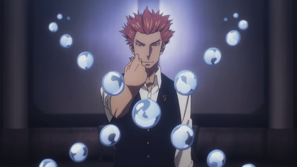 Side Character Ginti manipulating Water