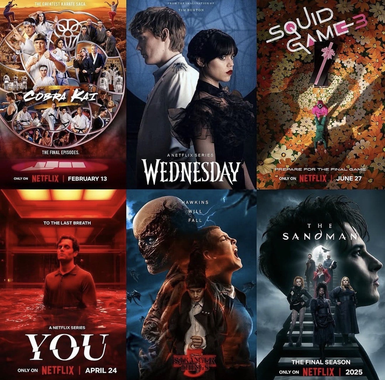 Netflix showing the most popular binge-worthy shows for Gen Z.