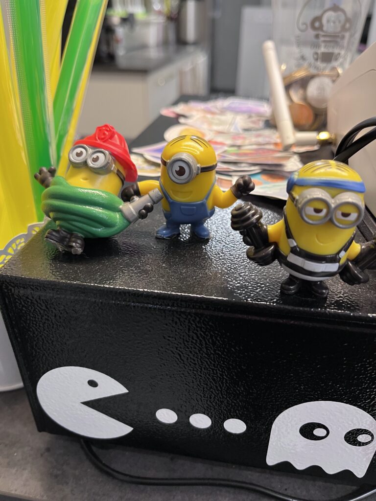 Minion decorations in Budapest