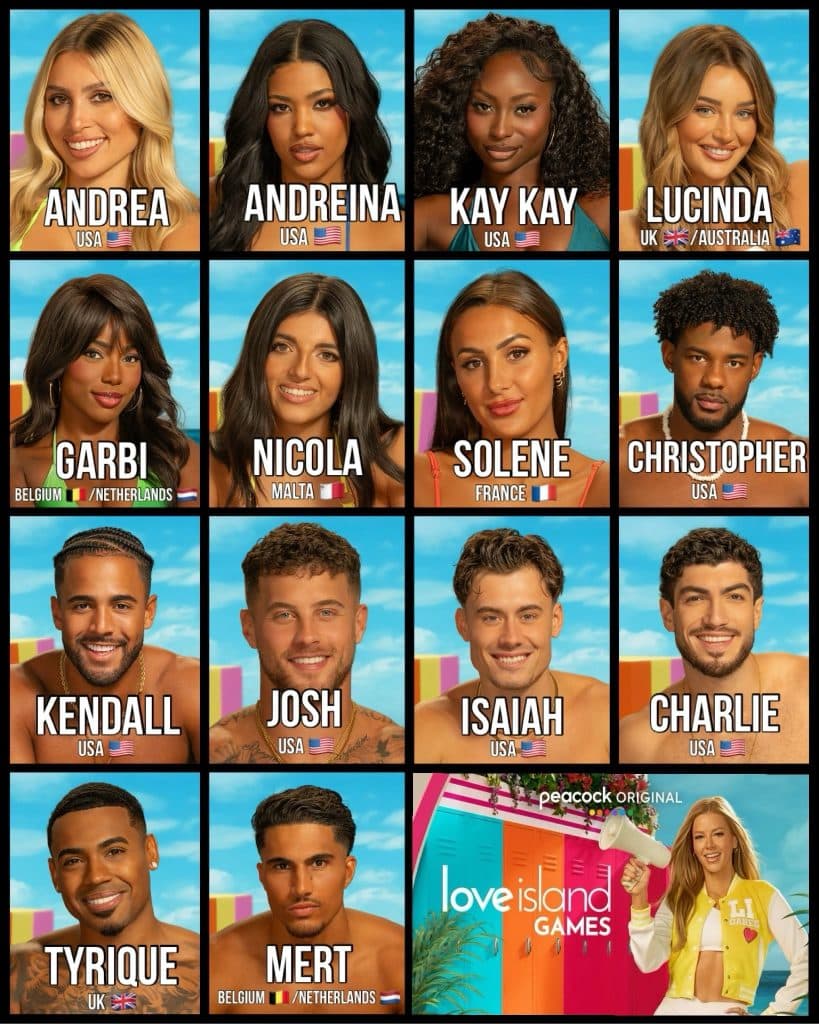 Love Island Games' S2 Cast