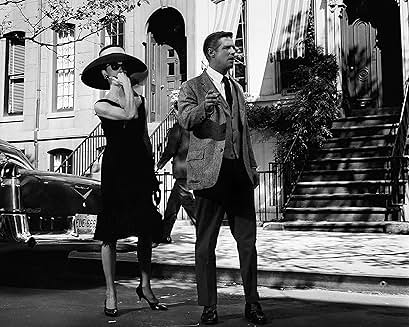 Audrey Hepburn wearing the little black dress in Breakfast at Tiffany's (Credit: IMDb)