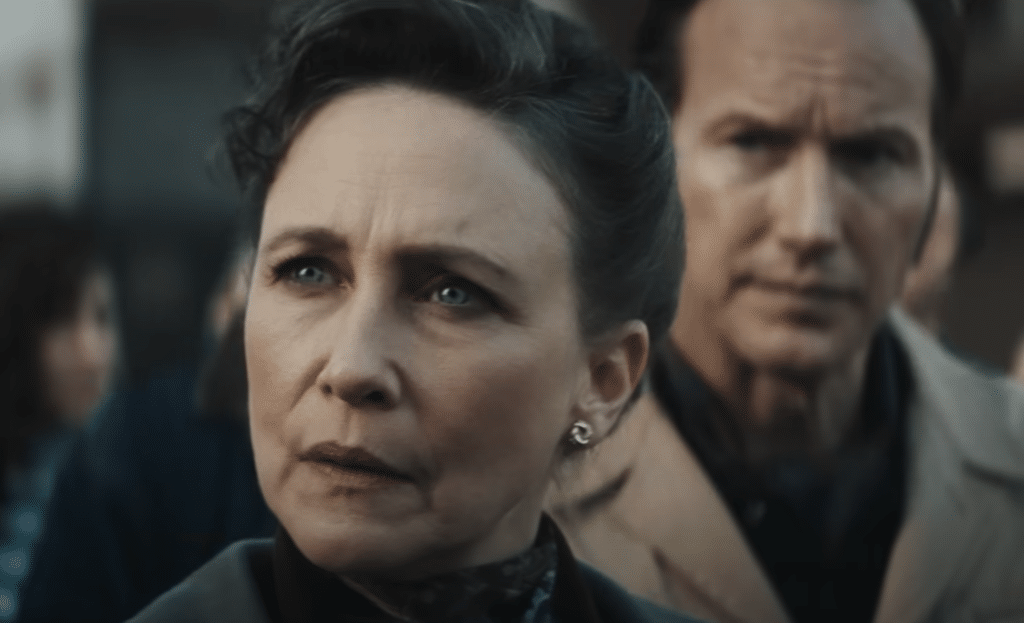 Vera Farmiga and Patrick Wilson in The Conjuring: Last Rites