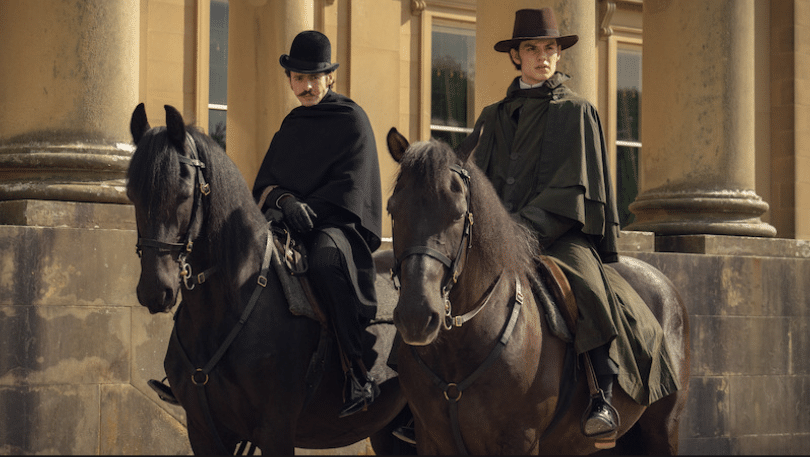 "House of Guiness" Anthony Boyle and Louis Partridge. Netflix TUDUM.