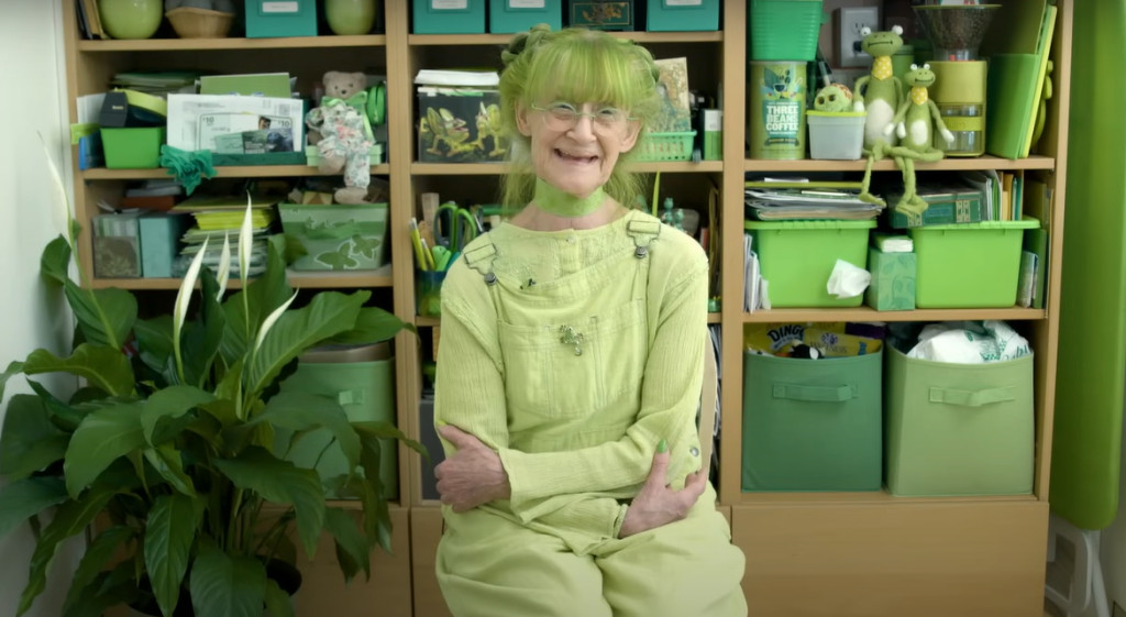 The Green Lady of Brooklyn https://www.youtube.com/watch?v=-1XDG4VfHGQ