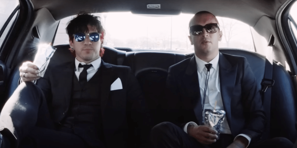 Twenty One Pilots for their music video "Lavish"
