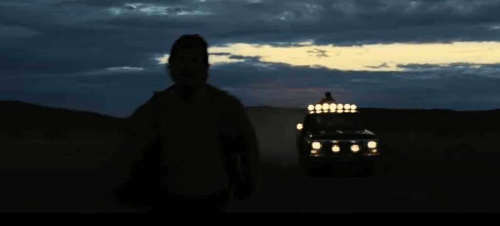 An example of Roger Deakin's cinematography in No Country