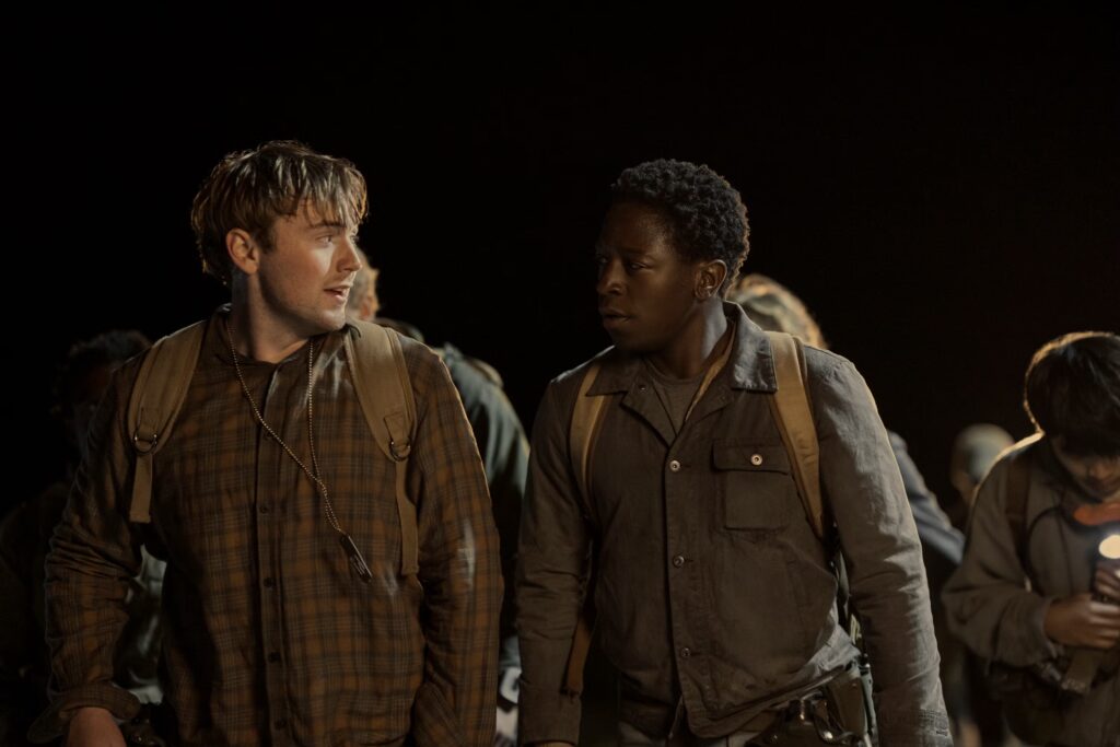Cooper Hoffman and David Jonsson. (Credit: Lionsgate).