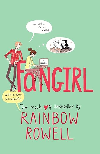 book cover of Fangirl by Rainbow Rowell. This book is recommended in the back-to-school article.